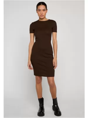 Dámske šaty URBAN CLASSICS TB8275 BROWN