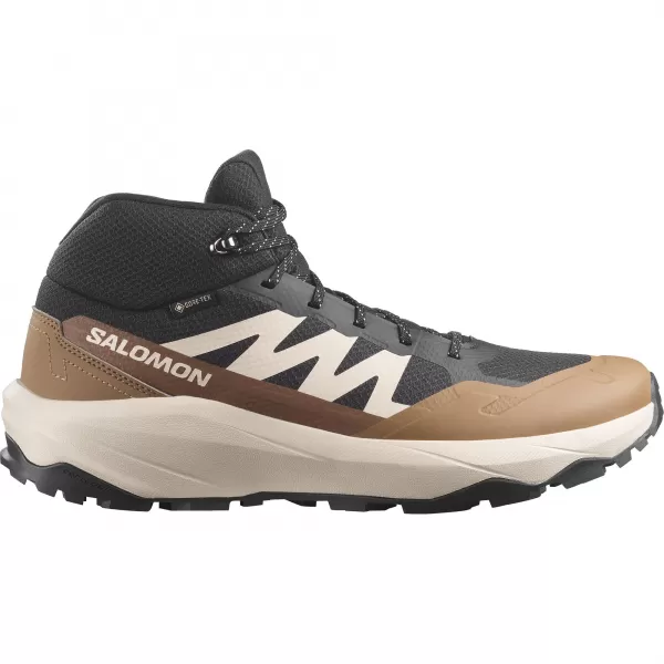  Pánske topánky SALOMON OUTSCAPE MID GTX L45410800 BLACK/RAINY DAY/COYOTE BROWN 