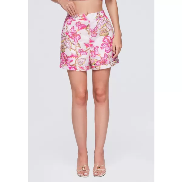  Dámske kraťasy OMBRE OW-ST-E0028 PINK 