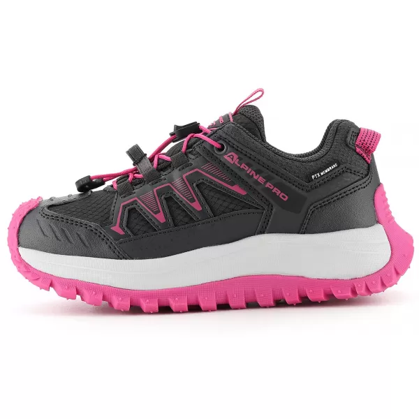  Detské outdoorové topánky ALPINE PRO GERNO DARK TRUE GRAY 