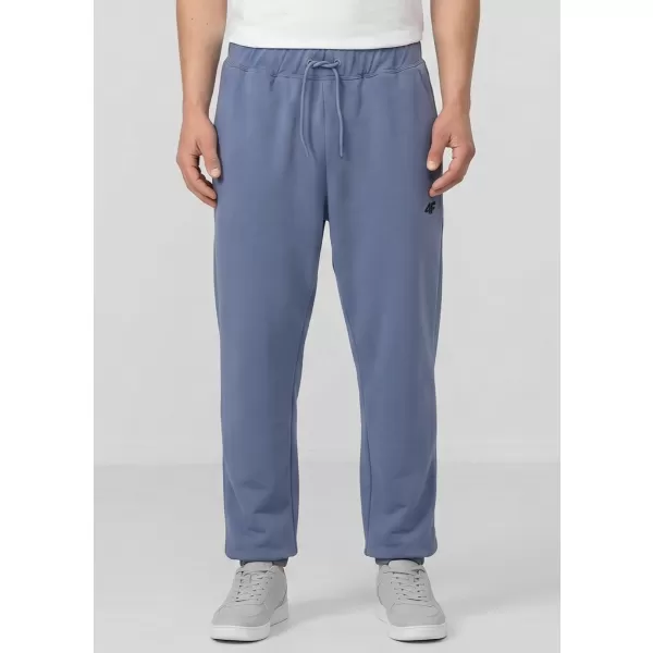  Pánske nohavice 4F WMM00TTROM1673 DENIM 