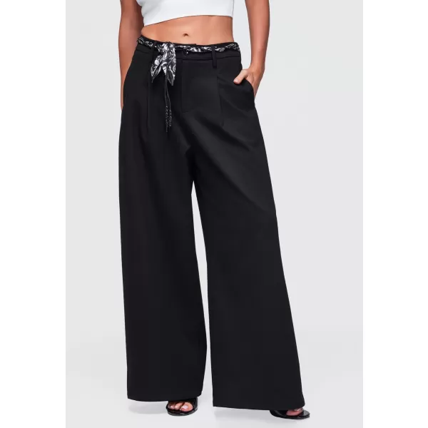  Dámske nohavice OMBRE OW-PA-E0020 BLACK 