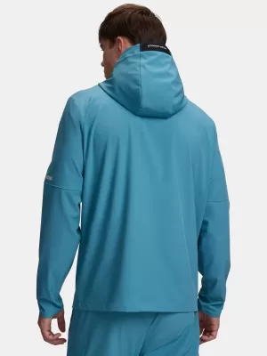 Pánska bunda UNDER ARMOUR UA TECH UTILITY WOVEN JCKT 6004967-466 MODRÁ