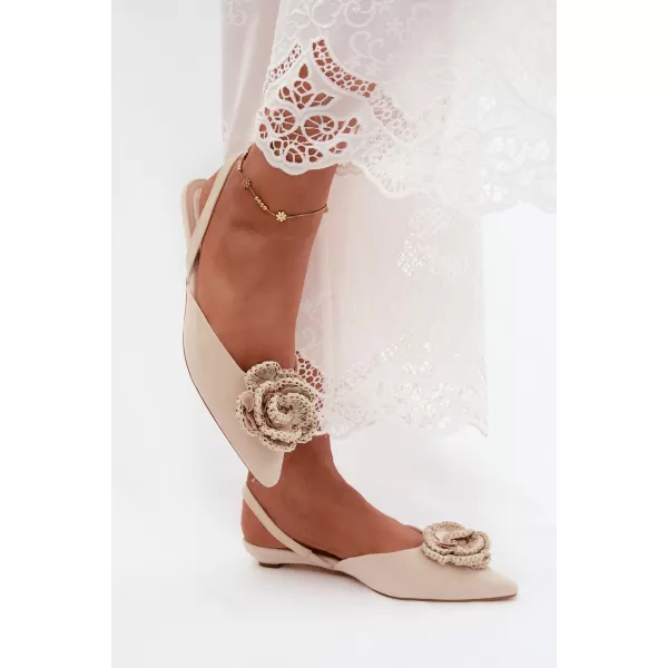  Dámske sandále BOTO MM-25 BEIGE 