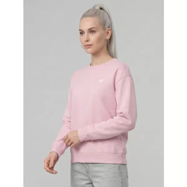  Dámska mikina 4F WMM00TSWSF2534 LIGHT PINK 