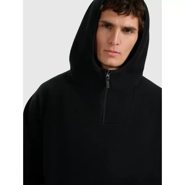  Pánska mikina 4F WAW25TSWSM1947 DEEP BLACK 
