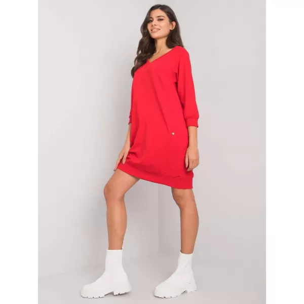  Dámske šaty BASIC FEEL GOOD RV-SK-7203.35P RED 