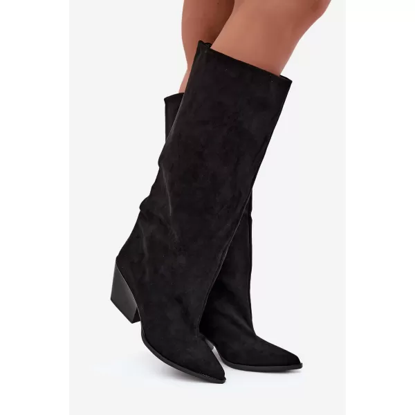  Dámske čižmy BOTO 2579A-1 BLACK 