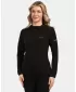 Dámska fleece mikina KILPI MEMPHIS-W 1L0201KI ČIERNA