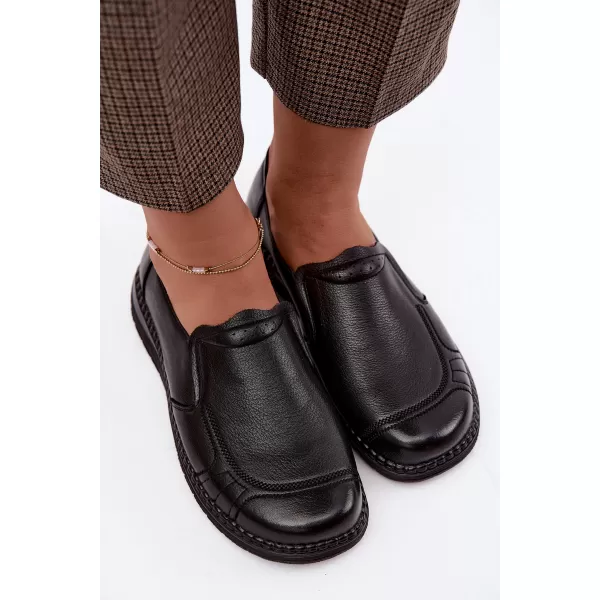  Dámske poltopánky VINCEZA 107241 BLACK 