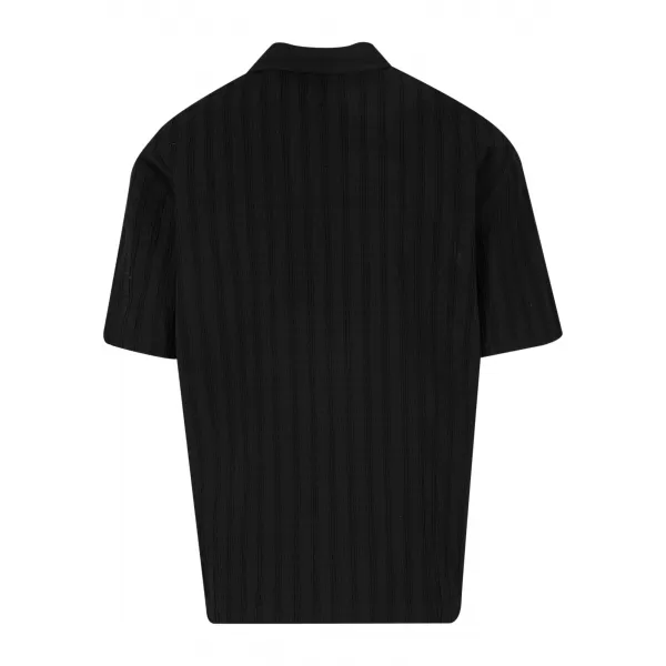 Pánska košeľa URBAN CLASSICS TB8217-00007 BLACK 