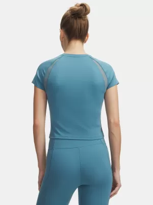 Dámske tričko UNDER ARMOUR MOTION MESH SS 6011045-466 MODRÁ