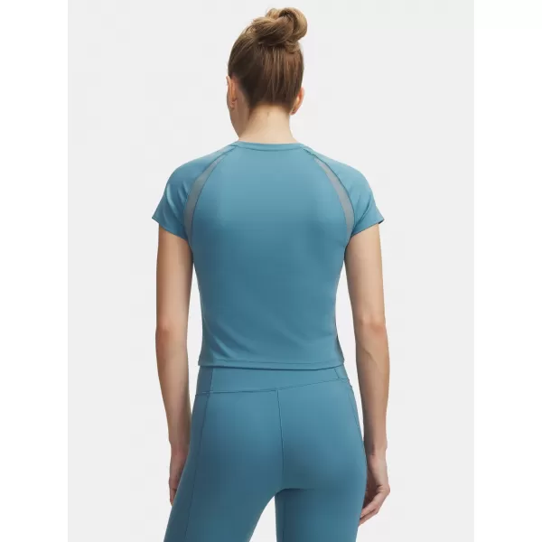  Dámske tričko UNDER ARMOUR MOTION MESH SS 6011045-466 MODRÁ 