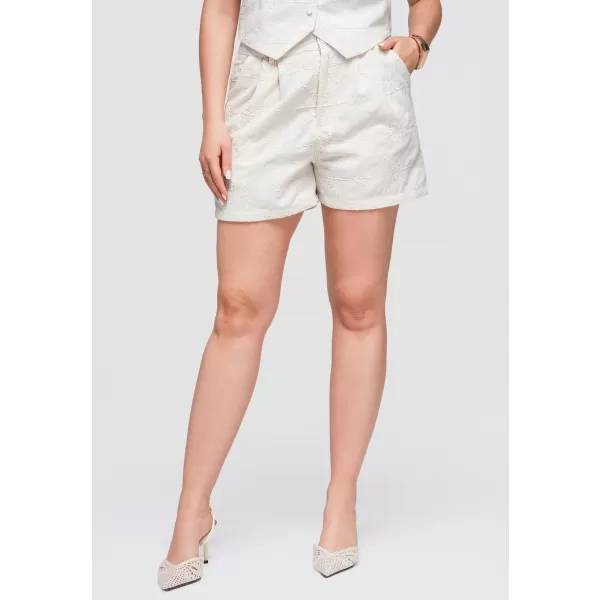  Dámske kraťasy OMBRE OW-ST-E0019 BEIGE 