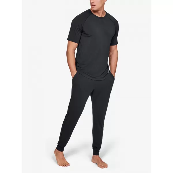  Pánske tepláky UNDER ARMOUR RECOVERY SLEEPWEAR JOGGER 1329519-001 ČIERNA 