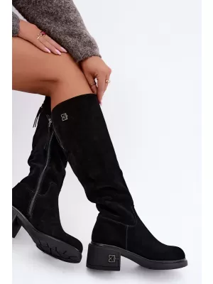 Dámske čižmy VINCEZA 67056 BLACK