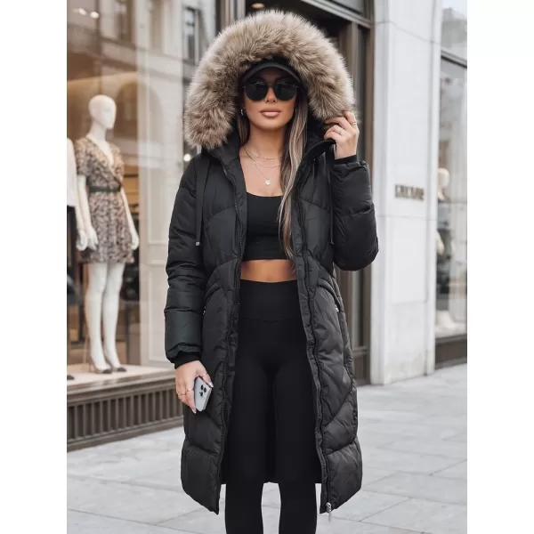  Dámska bunda DSTREET 1 TY5470 ČIERNA 