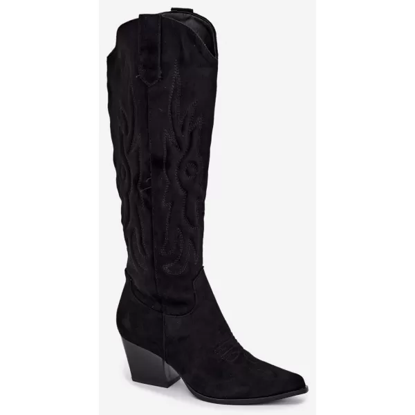  Dámske čižmy BOTO 9697A-1 BLACK 