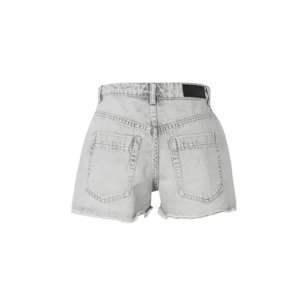  Dámske kraťasy URBAN CLASSICS TB8193 LIGHT SILVER GREY WASHED 
