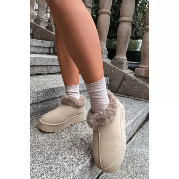  Dámske snehule BIG STAR SHOES UU274204 BEIGE 