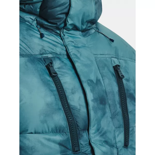  Pánska bunda UNDER ARMOUR UA STORM CGI DOWN PRINTED STORM JKT 1365809-413 MODRÁ 
