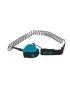 Leash WATTSUP Coiled 10 8mm BLACK/BLUE