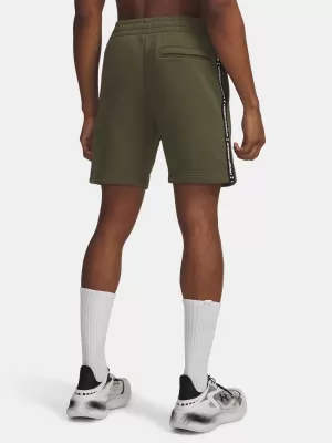 Pánske kraťasy UNDER ARMOUR ICON FLEECE SHORT TAPING 1390299-391 ZELENÁ
