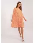 Dámske šaty SUBLEVEL D73771M30214K ORANGE