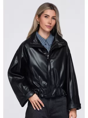 Dámska bunda OMBRE OW-JT-E0007 BLACK