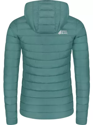 Dámska prešívaná bunda NORDBLANC NIMBUS WJL8395 ZELENÁ