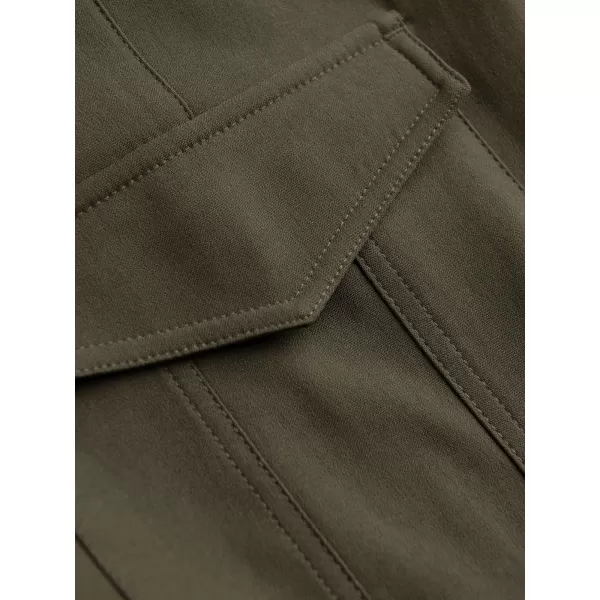  Pánske nohavice OMBRE P1515 DARK OLIVE GREEN 