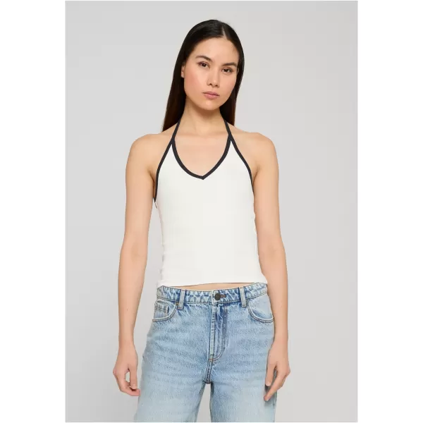  Dámsky top URBAN CLASSICS TB8352-00555 OFF WHITE 