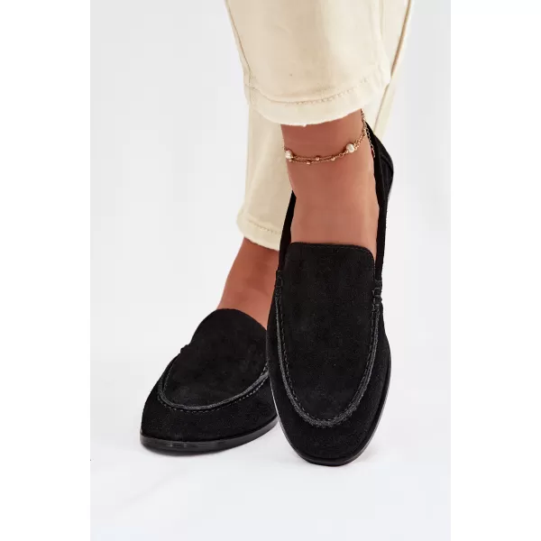  Dámske mokasíny BIG STAR SHOES TT274209 BLACK 