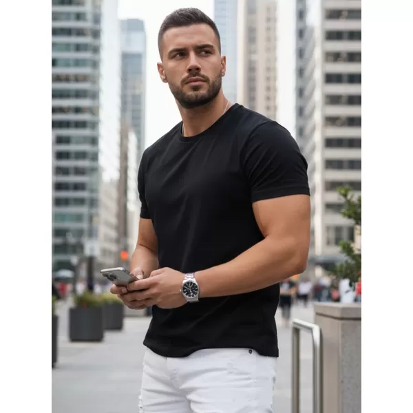  Pánske tričko DSTREET RX5670 ČIERNA 