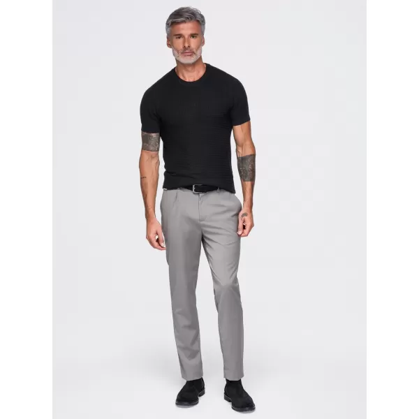  Pánske tričko OMBRE OM-TSCT-0303 BLACK 