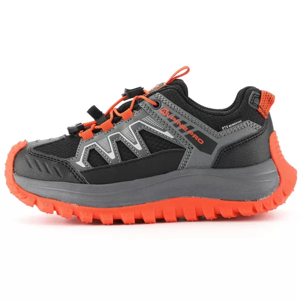  Detské outdoorové topánky ALPINE PRO GERNO BLACK 
