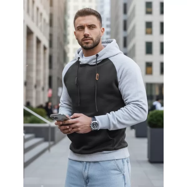  Pánska mikina DSTREET BX5935 ČIERNA 
