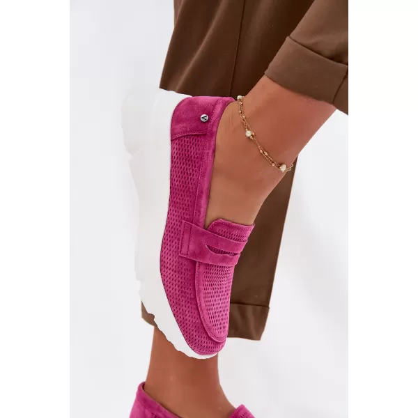  Dámske mokasíny VINCEZA 79626 FUCHSIA 