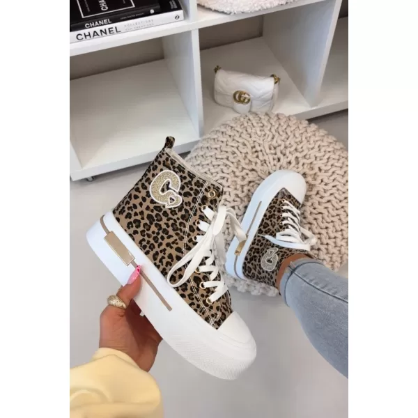  Dámske tenisky BOTO A88-211 LEOPARD 