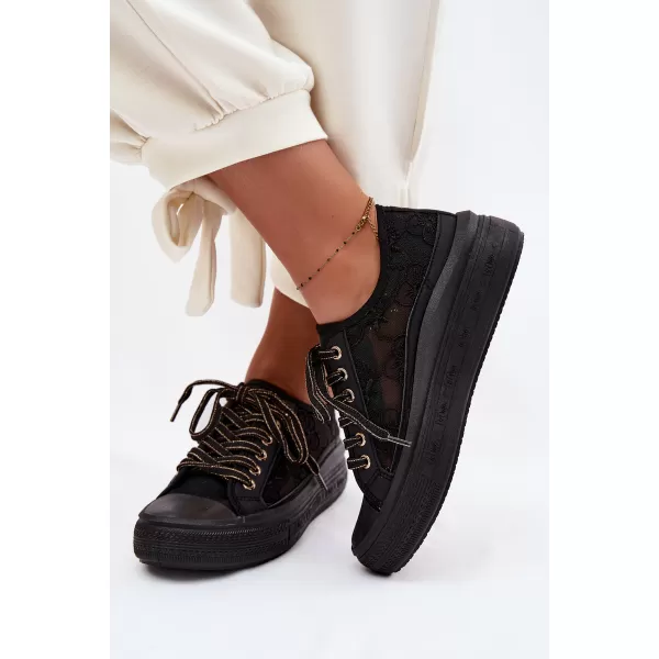  Dámske tenisky LEE COOPER LCW-26-44-4479 BLACK 