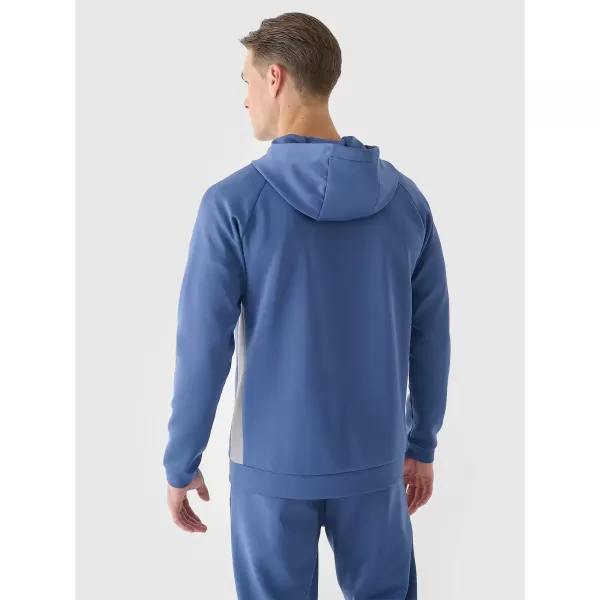  Pánska mikina 4F WAW25TSWSM1930 DENIM 