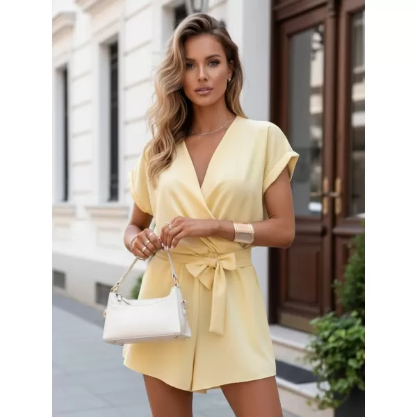  Dámske šaty DSTREET EY2642 ŽLTÁ 
