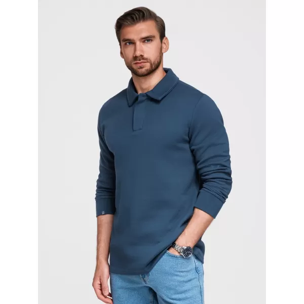  Pánsky rolák OMBRE B1719 DARK BLUE 