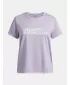 Dievčenské tričko UNDER ARMOUR TECH TWIST WDMK LOGO SS 6007134-536 FIALOVÁ