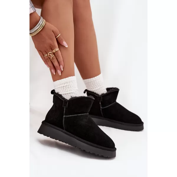  Dámske snehule VINCEZA 97961 BLACK 