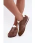 Dámske tenisky ZAZOO N1414/772/1098 BROWN/BEIGE