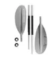Pádlo SPINERA Kayak Classic Alu 4D GREY