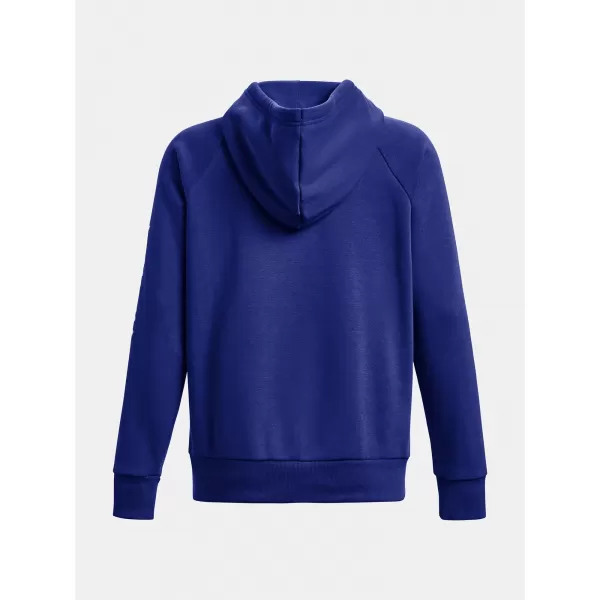  Dámska mikina UNDER ARMOUR UA RIVAL FLEECE GRAPHIC HDY 1379609-400 MODRÁ 