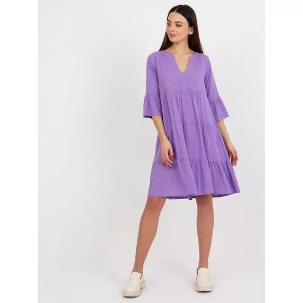  Dámske šaty SUBLEVEL D73761M30214B VIOLET 