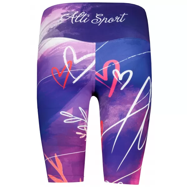  Dámske legíny nad kolená premium (nové veľkosti) ALTISPORT VOJ/ALW083LEG06 FIALOVÁ 